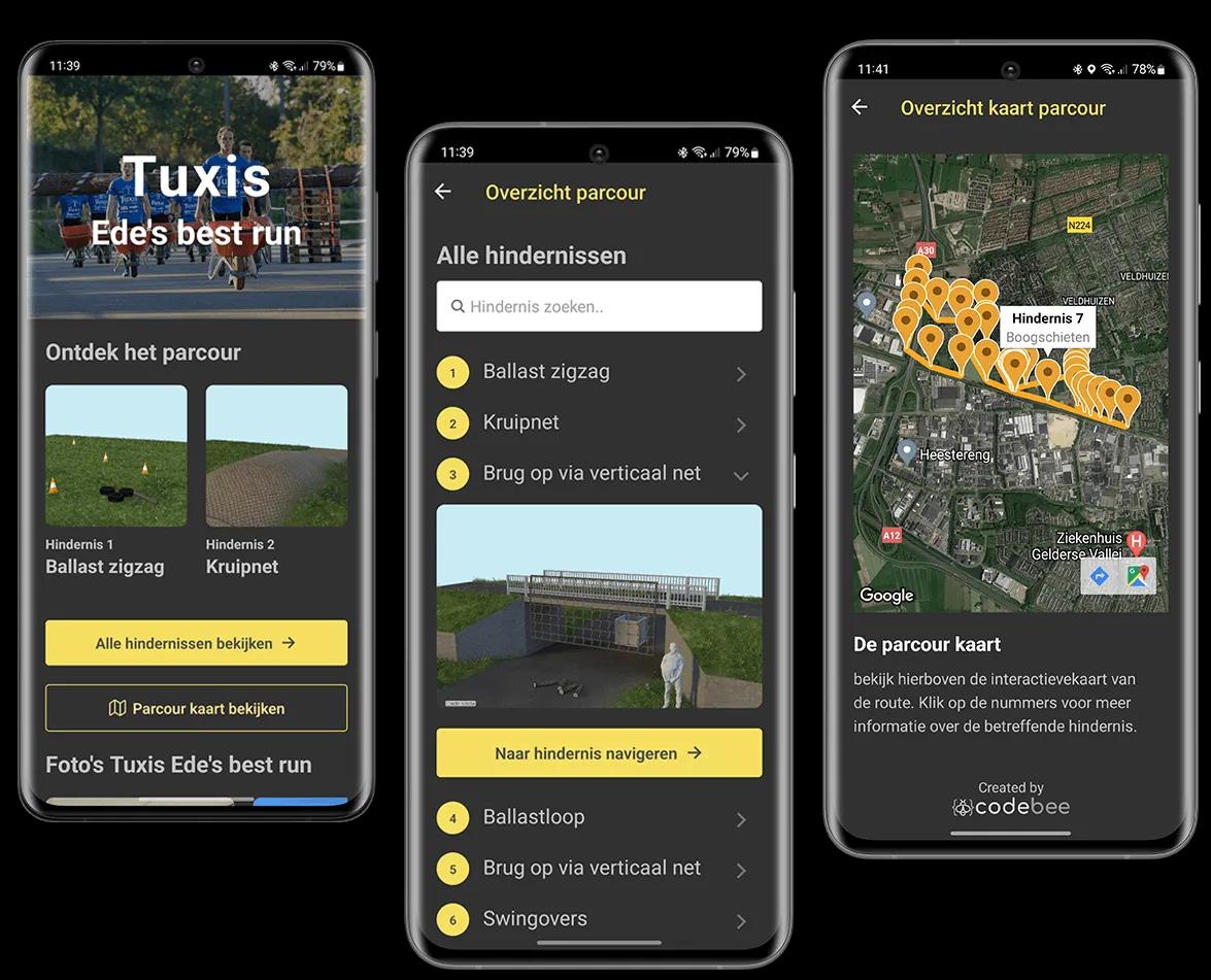 Tuxis Edes Best run app